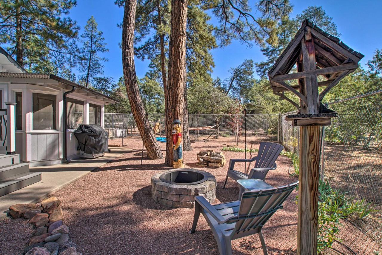 Peaceful Payson Home With Yard And Fire Pit! Bagian luar foto