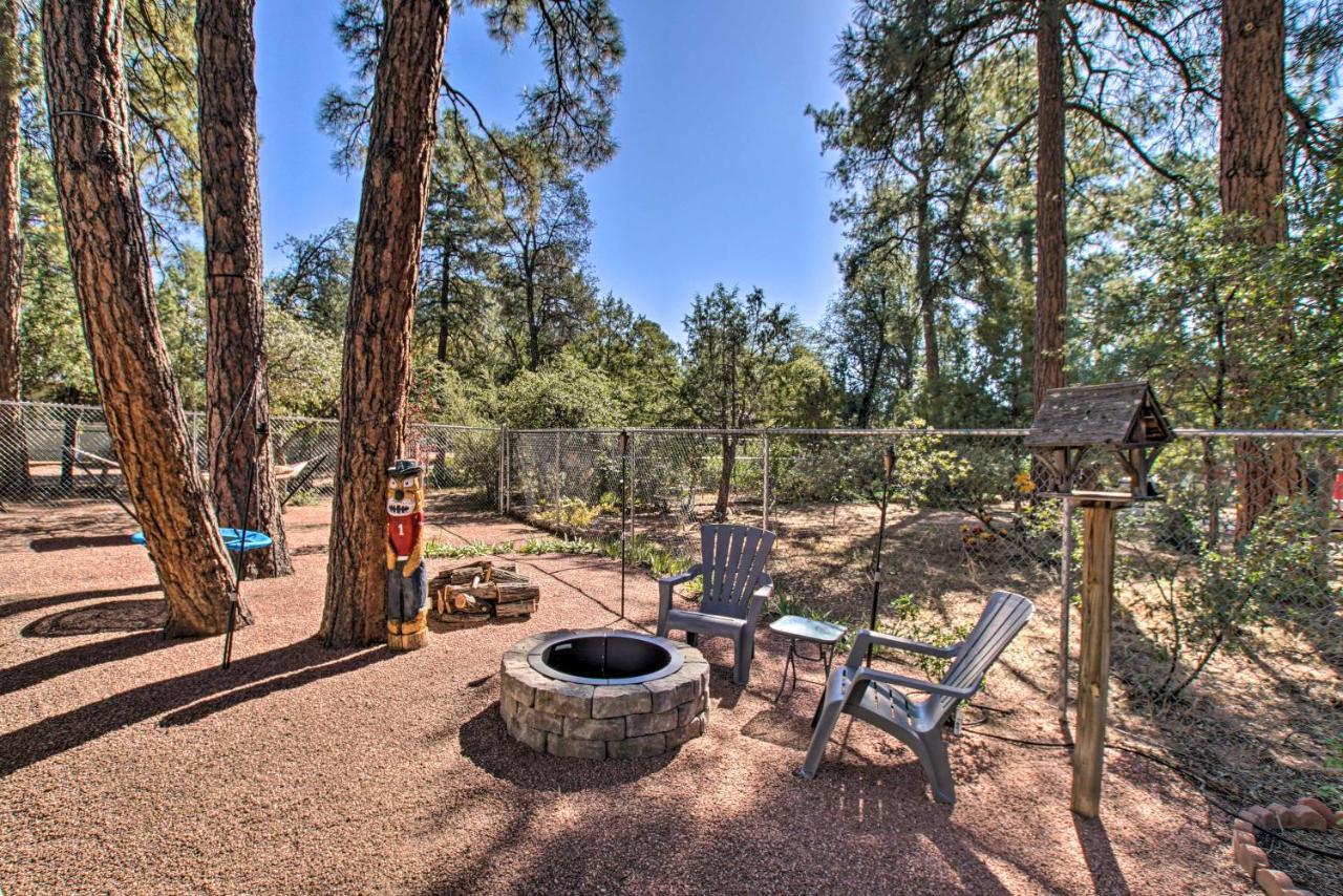 Peaceful Payson Home With Yard And Fire Pit! Bagian luar foto